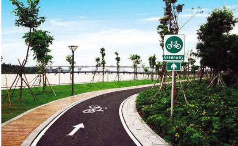 广东最美清新绿道从鹤山出发骑行过最有意义的假期